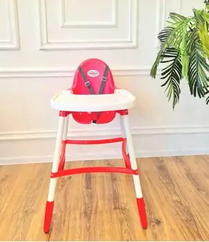 Pilsan Star High chair Red საკვები სკამ-მაგიდა 07 570, 2 image