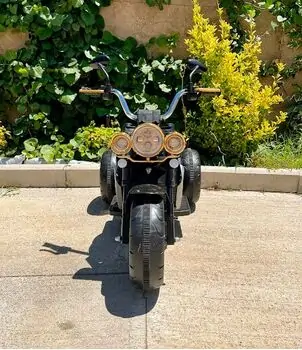 Vintage Moto Black  - ელექტრო მოტოციკლი ტყავის სავარძლით, 8 image