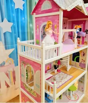 Moni Aria`s Doll House - თოჯინის ხის სამსართულიანი სახლი, 10 image