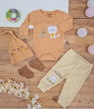 Baby HulaHoop Clothes Set საბავშვო ტანსაცმლის ნაკრები