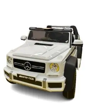 Mercedes Jeep White - ელექტრო მანქანა, 2 image