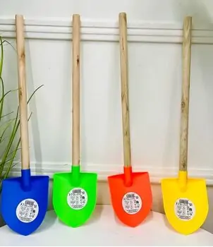 Koopman Beach Tools With Wooden Handle - ქვიშაში სათამაშო იარაღები