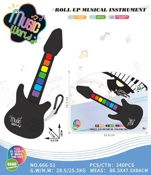 Roll Up Guitar For Kids - სათამაშო გიტარა