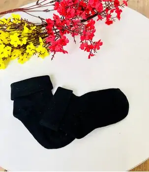 Baby Socks Black საბავშვო წინდები, 3 image