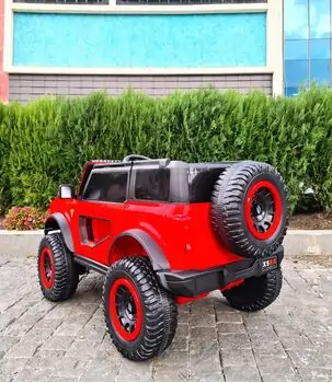 Bronco Jeep 4x4 Red - ელექტრო მანქანა, 5 image