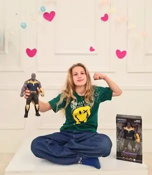 Thanos Simulation Doll - სათამაშო თანოსის ფიგურა, 2 image