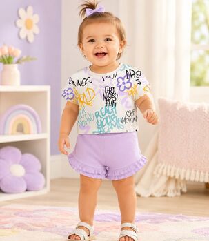 Baby Purple 2 In 1 Set - საბავშვო ორეული