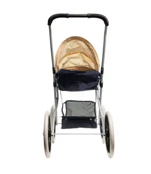Vintage Stroller For Kids Black - ვინტაჟური სათამაშო ეტლი, 4 image