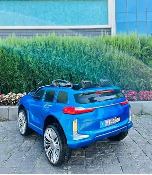 BMW X7 Blue - საბავშვო ელექტრო მანქანა, 4 image