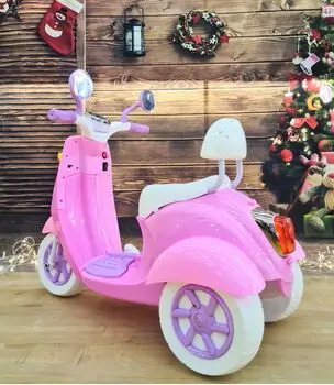 Moped Frozen For Kids Pink - ელექტრო მოპედი, 3 image
