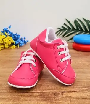 Baby Pattini All Star Leather Pink საბავშვო ფეხსაცმელი