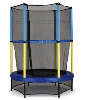 Metal & Plastic Trampoline 140cm LBC55 Blue - ბატუტი
