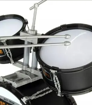 Jazz Drum Musical Dram Set სათამაშო მუსიკალური ინსტრუმენტების ნაკრები, 6 image