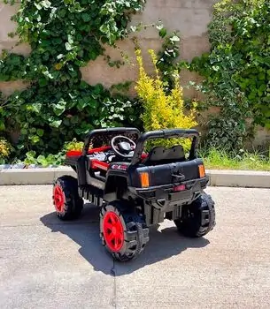 Mini Polaris Jeep Red - ელექტრო მანქანა, 4 image