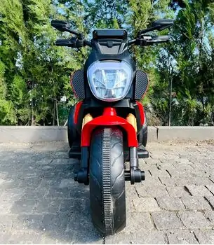 Electric Motorcycle Red  -  ელექტრო მოტოციკლეტი, 4 image