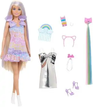 Barbie Fun & Fancy Doll With Accessories - ბარბის თოჯინა აქსესუარებით