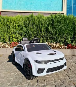 Dodge Electric Car White  - ელექტრო მანქანა