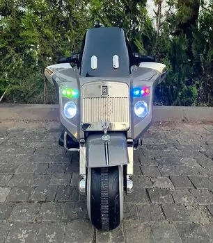 Electric Moto Ducati Painted Grey - ელექტრო მოტოციკლი, 3 image
