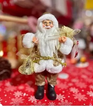 Christmas Decoration Santa 30 CM საახალწლო დეკორაცია სანტა