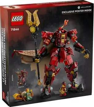 Lego Ninjago 71846 The Fire Knight Mech, 9 image