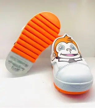 SCHONY KIDS საბავშვო ფეხსაცმელი 2001 Monkey with Light Orange, 2 image