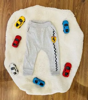Puan Baby Ferrari Style 441 Grey ჩვილის შარვალი
