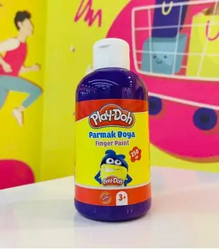 Play-Doh Finger Paint (Tube) 250 ml Purple PR039 საბავშვო სახატავი საღებავი