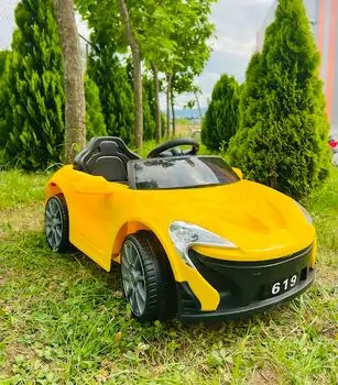 New Design McLaren Yellow - საბავშვო ელექტრო მანქანა