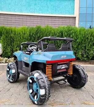 Off Road Jeep 4x4 Blue - ელექტრო მანქანა, 4 image