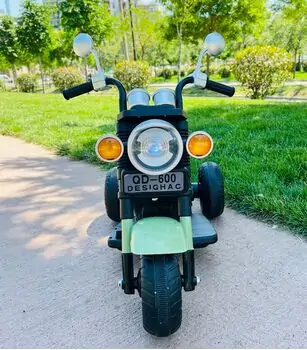 Electric Motorcycle Green - ელექტრო მოტოციკლი, 2 image