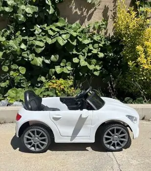 Mercedes Benz White - ელექტრო მანქანა, 2 image