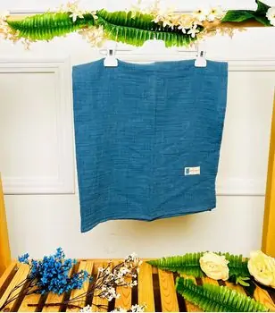 Bebekevi Layers Muslin Blanket Blue საბავშვო 2 ფენიანი მუსლინის პლედი