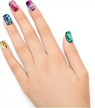 Cra-Z-Art Metallic Rainbow Nail Art საბავშვო ლაქის ნაკრები, 5 image