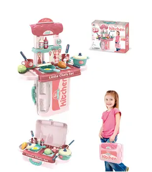 Little Chef's Set Pink - სათამაშო სამზარეულო