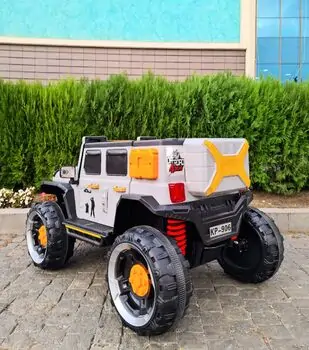 Off-Road Car 4x4 Grey - ელექტრო მანქანა, 5 image