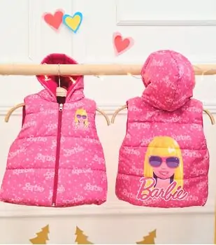 Barbie Baby Jacket Pink -  საბავშვო უმკლაო ქურთუკი