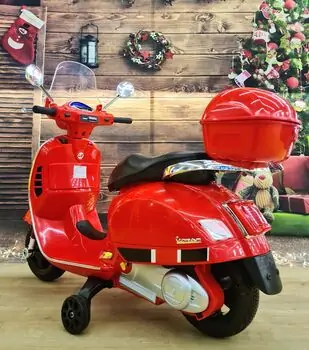 Moped For Kids Red - ელექტრო მოპედი, 3 image