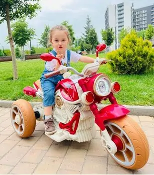 Vintage Harley Motorcycle Pink - ელექტრო მოტოციკლი