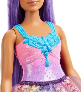 Barbie Dreamtopia Princess Dolls Series - Purple Hair HGR17 ბარბის თოჯინა, 2 image