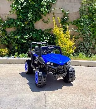 Mini Polaris Jeep Blue - ელექტრო მანქანა