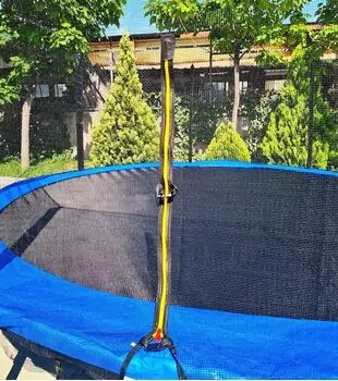 Metal & Plastic Trampoline 427cm With Ladder 14FT - ბატუტი, 5 image