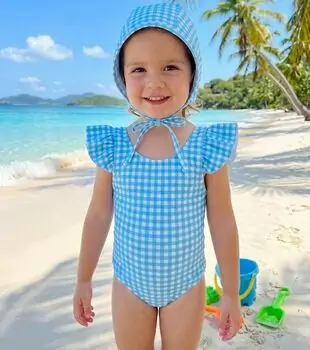 Baby Swimsuit Ocean Blue - საბავშვო საცურაო კოსტუმი