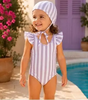 Baby Swimsuit Lilac Dream - საბავშვო საცურაო კოსტუმი