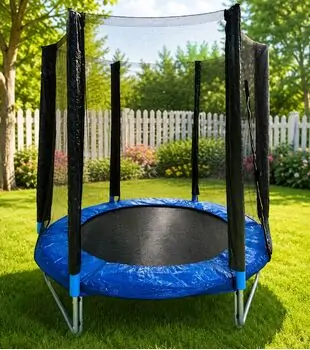 Metal & Plastic Trampoline 150cm 5FT - ბატუტი