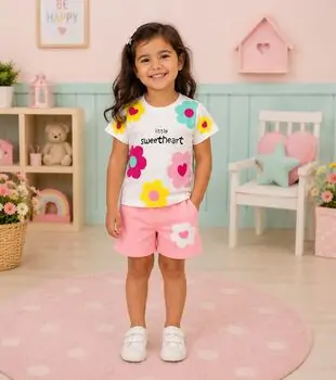 Little Sweetheart 2 In 1 Set Pink - საბავშვო ორეული