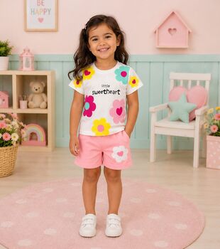 Little Sweetheart 2 In 1 Set Pink - საბავშვო ორეული