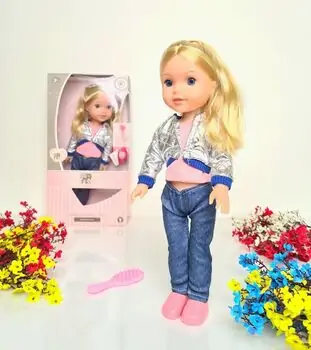 Moni Toys Doll "Maria" 8885 თოჯინა სავარცხლით
