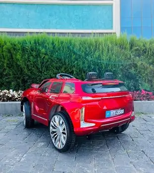 BMW X7 Red - საბავშვო ელექტრო მანქანა, 4 image