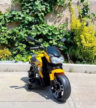 Electric Motor BO Houston Yellow - ელექტრო მოტოციკლი