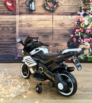 Three Wheels Electric Motorcycle White - ელექტრო მოტოციკლი, 2 image